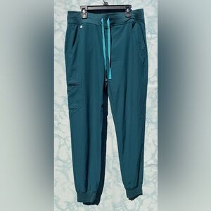 Figs women’s Teal Joggers Scrub